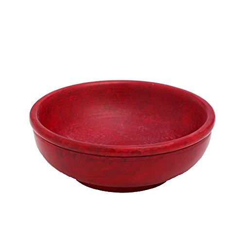NKlaus Räucherschale rot Rauchgefäß Deko 10cm Durchmesser Specksteinschale Weihrauchbehälter aus Speckstein 7524 NKlaus Räucherschale rot Rauchgefäß Deko 10cm Durchmesser Specksteinschale Weihrauchbehälter aus Speckstein 7524 von NKlaus