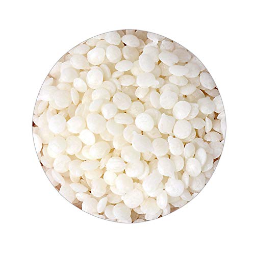 NKlaus Reines 100% Bienenwachs cera flava Pastillen weiß für Kerzen Möbelpflege Lederpflege Autopolitur 1230 (500g) von NKlaus