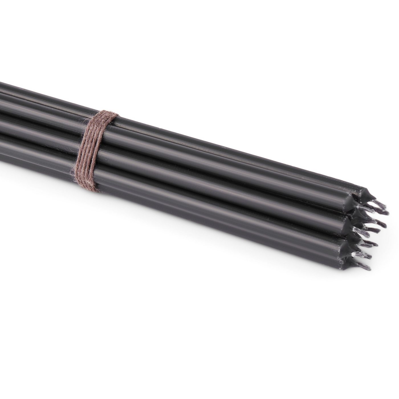 NKlaus Spitzkerze 10x Stabkerzen schwarz Tropffrei L 29cm Ritualkerz NKlaus Spitzkerze 10x Stabkerzen schwarz Tropffrei L 29cm Ritualkerz von NKlaus