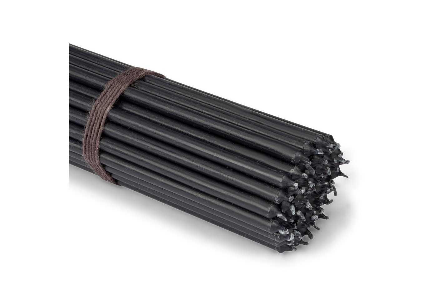 NKlaus Spitzkerze 50x Stabkerzen schwarz Tropffrei L 24cm Ritualkerz NKlaus Spitzkerze 50x Stabkerzen schwarz Tropffrei L 24cm Ritualkerz von NKlaus