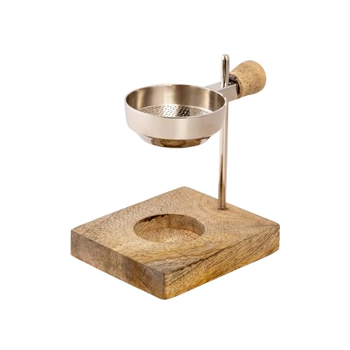 NKlaus Teelicht Räucherstövchen Silber 11cm hoch verstellbar Holzboden Weihrauch Harze 15869 NKlaus Teelicht Räucherstövchen Silber 11cm hoch verstellbar Holzboden Weihrauch Harze 15869 von NKlaus