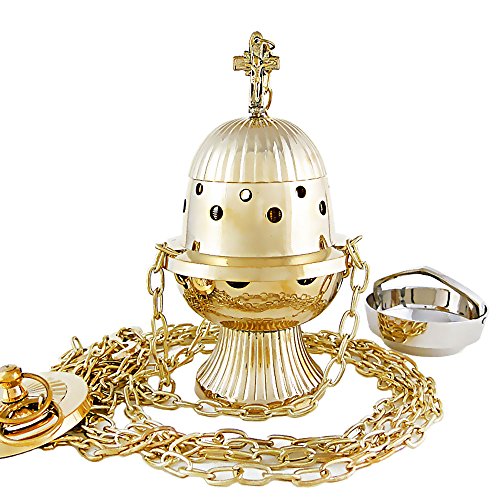 NKlaus Weihrauchfass Messing Handarbeit Geschenk Weihrauchgefäß Weihrauchbrenner 2973 NKlaus Weihrauchfass Messing Handarbeit Geschenk Weihrauchgefäß Weihrauchbrenner 2973 von NKlaus