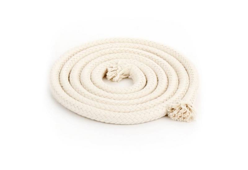 NKlaus Windlicht 5 meter Runddocht 100% reine Baumwolle 8,0mm breit von NKlaus