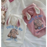 Hase Hoodie, S-2xl, Haustierbekleidung, Hunde-Hoodie Hundejacke, Hundemode, Hundebekleidung, Haustierbekleidung von NKpup