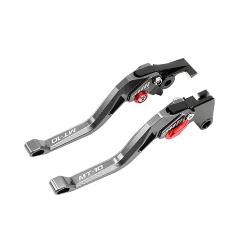 NLELQVZVRM Für Y&amaha MT-10 FZ-10 FZ10 SP 2022-2023 CNC Aluminium Einstellbare Bremse Kupplung Hebel Set Motorrad Lenker Ersatz Refit von NLELQVZVRM