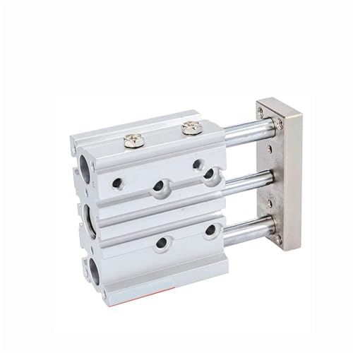 NLFSDXBF MGPM MGPM25 Three-Rod Three-axis Cylinder with Guide Rod MGPM25-10 MGPM25-20 MGPM25-25 MGPM25-30 MGPM25-40 MGPM25-50 MGPM25-70(MGPM25-40) von NLFSDXBF