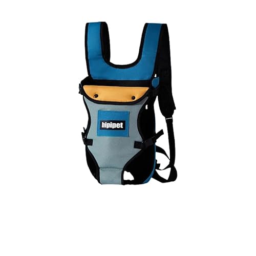 NLINIOZWN Haustier-Brusttasche, Katzen- und Hunderucksack, Tragetasche für kleine und mittelgroße Hunde, Blau, Größe M NLINIOZWN Haustier-Brusttasche, Katzen- und Hunderucksack, Tragetasche für kleine und mittelgroße Hunde, Blau, Größe M von NLINIOZWN