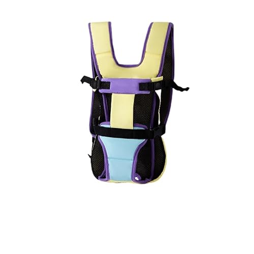 NLINIOZWN Haustier-Brusttasche, Katzen- und Hunderucksack, ausgehende Tragetasche, kleine und mittelgroße Hunde, Reit-Brusttasche (gelb, klein) von NLINIOZWN