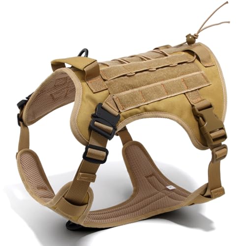 Outdoor Animal Tactical Vest Animal Chest Strap Suitable for Medium and Large German Shepherd Border Shepherd Army used Vest for Animals von NLINIOZWN