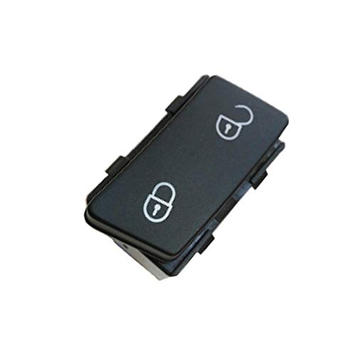 NLLeZ 1 STÜCK Treiber Side Zentrale Türschloss Unlock Switch Controlling-Taste for Volkswagen VW Caddy Touran 1T0 962 125B 1T0962125 1TD962125 von NLLeZ