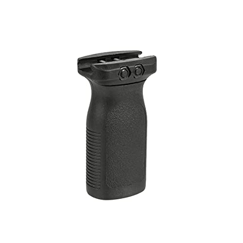 NLLeZ 1 stück Taktische Airsoft. RVG Schiene Vertikal Grip Front Favorort für Quard Rail Ersatzzubehör (Farbe : Schwarz) von NLLeZ