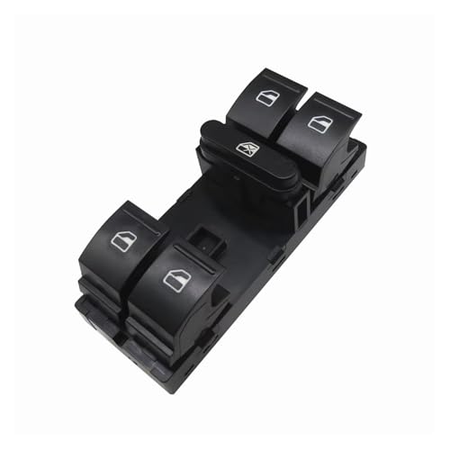 Fenstersteuerschalter Für VW MK5 6 Für Jetta B6 Für Kaninchen 1K4959857B 5ND959857 Neue Power Fenster Control Schalter Taste(NO Chrome) von NLNGNZBZTP