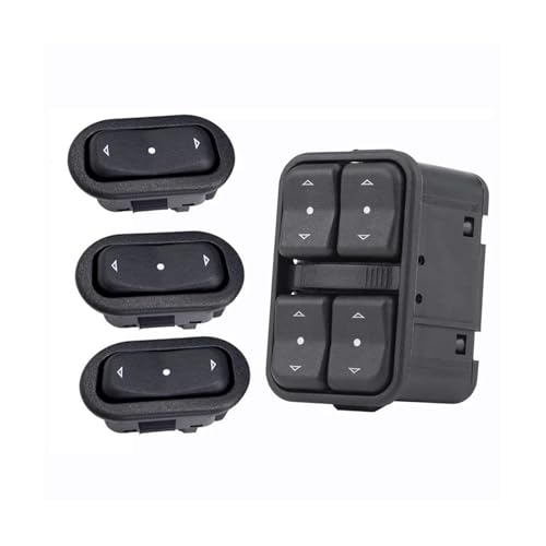 Fenstersteuerschalter Vorne Links Fahrer Rechts Passagier Power Fenster Control Schalter Glas Heber Taste Für Für Vauxhall Für Astra G Für Zafira A(1 set) von NLNGNZBZTP