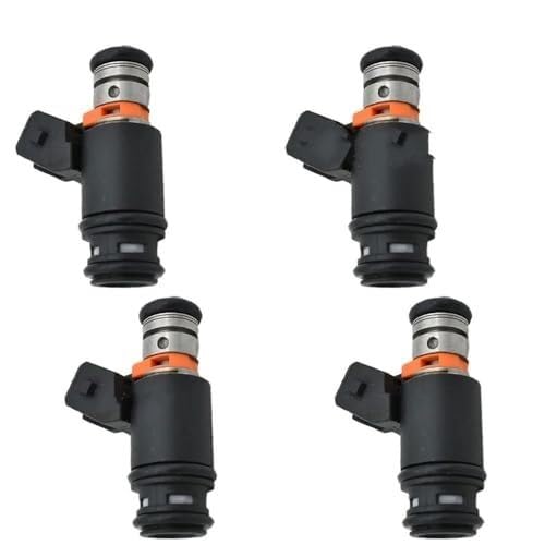 Kraftstoffspray 4PCS Kraftstoff Injektor Düse Für Golf Für VR6 Für EuroVan 2,8 Cc Für 12V IWP-022 IWP 022 IWP022 805000348303 021906031D von NLNGNZBZTP