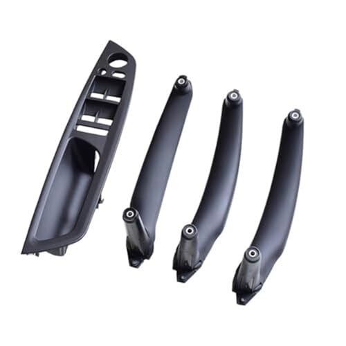 NLNGNZBZTP Auto Außen- Und Innentürgriffverkleidung Für E70 E71 X5 X6 2007-2014 LHD Türinnengriff Im Auto(‎Black 4pcs) von NLNGNZBZTP