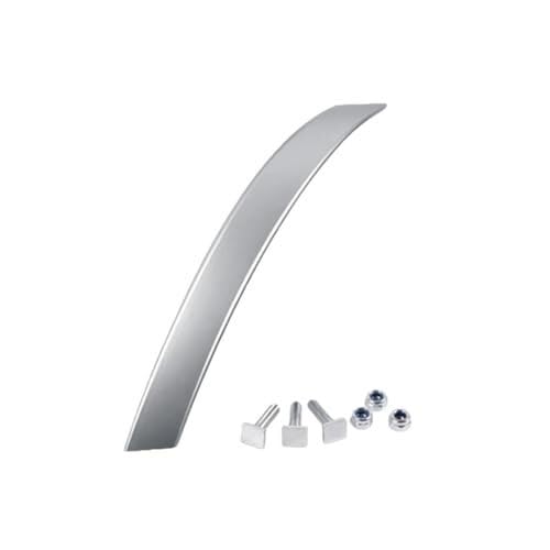 NLNGNZBZTP Auto Innen Tür Armlehne & Griff Trim Kit Dekorative Abdeckung Für 5 Series E60 E61 2004-2006 Türinnengriff Im Auto(‎Back Left Silver) von NLNGNZBZTP