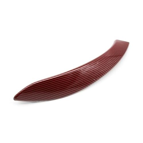 NLNGNZBZTP Auto-Innentürgriff-Abdeckungsverkleidung Für 3er/4er M3/M4 F30-F36 F80-F83 2012-2018 Türinnengriff Im Auto(Red Carbon Left) von NLNGNZBZTP