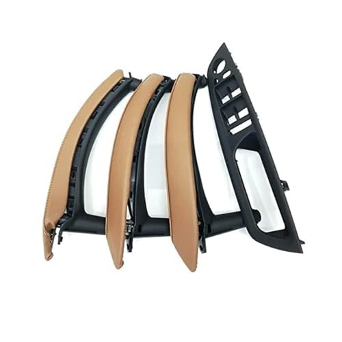 NLNGNZBZTP Auto-Innentürgriff Und Armlehne Aus, Zuggriff-Set Für X5/X6 E70/E71/E72 2007–2013, Rechtslenker Türinnengriff Im Auto(‎Rhd Brown 7pcs) von NLNGNZBZTP