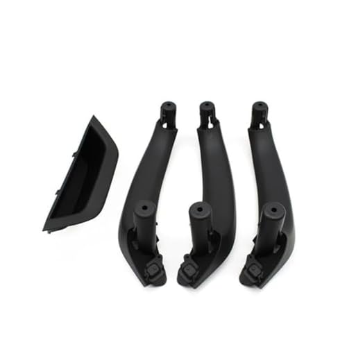 NLNGNZBZTP Auto-Innentürgriffe, Innengriff-Zugverkleidung Für X3 X4 F25 F26 2010-2016 (LHD RHD) Türinnengriff Im Auto(Lhd 4piece Black) von NLNGNZBZTP