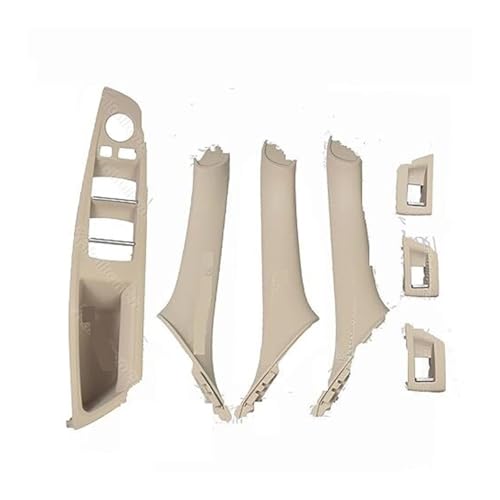 NLNGNZBZTP Carbon Fiber Auto Innen Türgriff Trim Abdeckung Für 5 Series F10 F11 520d 525d 530d 535i Automotive Styling Türinnengriff Im Auto(8 Model B Beige White) von NLNGNZBZTP