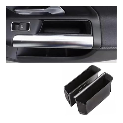 NLNGNZBZTP Für Benz B, GLB, GLA, EQA, EQB W247 X247 2020-2024 Autotür-Aufbewahrungsbox mit innerem Innengriff Türinnengriff Im Auto(‎Rear) von NLNGNZBZTP
