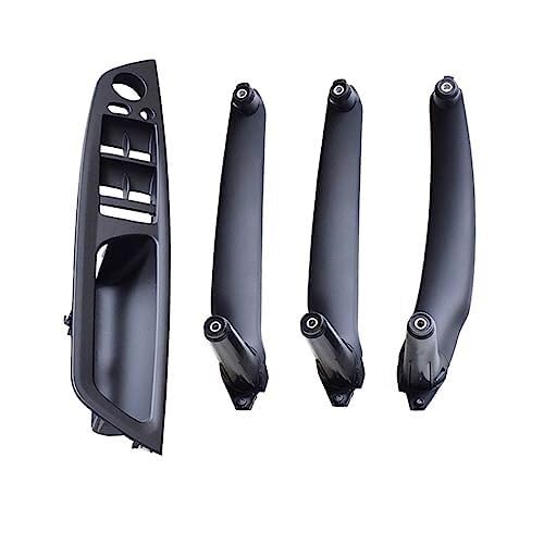 NLNGNZBZTP Für X5/X6 E70/E71 2007-2013 4 Teile/satz Links Hand Fahrer Türgriff Innen Ersatzteile Türinnengriff Im Auto(Rhd Black 4pcs) von NLNGNZBZTP