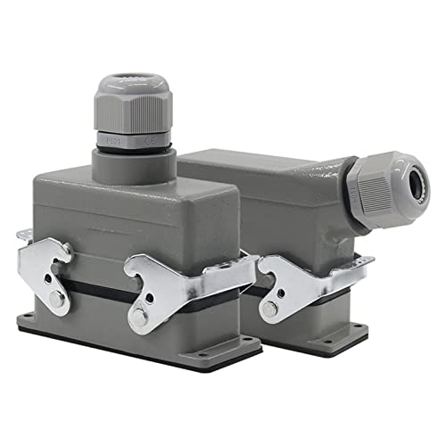 NLNGZKZFNF Rechteckig H16B - er - 016-1 Schwere 16-Pin-Stecker-Linie 16 A500V-Schraubfecken des Luftfahrtsteckers an der Seite Steckverbinder(Lateral line) von NLNGZKZFNF