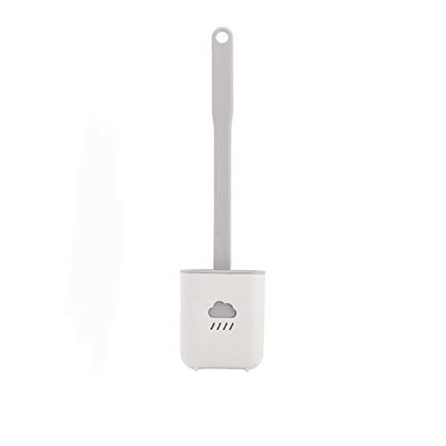 NLNGZKZFNF Toilettenbürste Spalte Cleaning WC Splush Weiche weiche Bürste for Basis Klobürste(Sky Blue) von NLNGZKZFNF