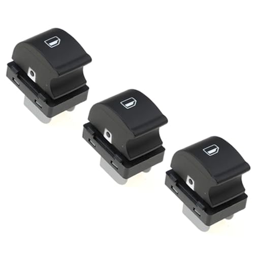 Fensterheberschalter Electric Power Fensterheber Für A4 Für A4 Avant Für A4 Quattro 2002-2008 Auto Master Power Fenster Control Schalter Taste 8E0959851B 8E0959855(3 Buttons) von NLNPFGHVZY