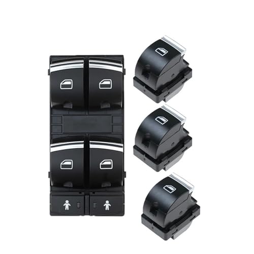 Fensterheberschalter Electric Power Fensterheber Für A6L Für Q7 2006-2015 4F0959851J Power Fenster Schalter Elektrische Steuerung Fensterheber Taste(A Set) von NLNPFGHVZY
