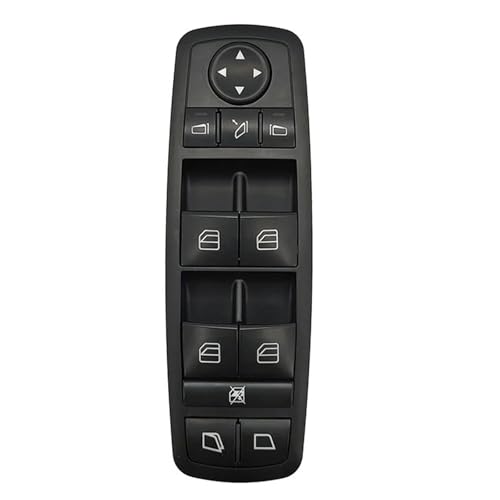 Fensterheberschalter Electric Power Fensterheber Für Benz ML GL W164 Klasse 2006-2012 Auto Electric Power Master Fensterschalter 2518300590(2518300390) von NLNPFGHVZY