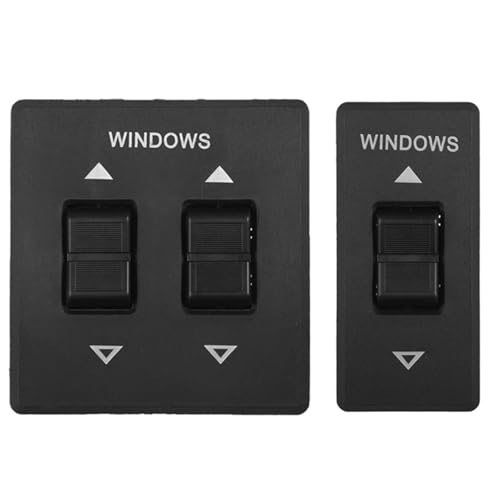 Fensterheberschalter Electric Power Fensterheber Für GMC Safari 1985-1995 15590708 19209393 Vorne Power Fenster Master Switch Taste(C) von NLNPFGHVZY