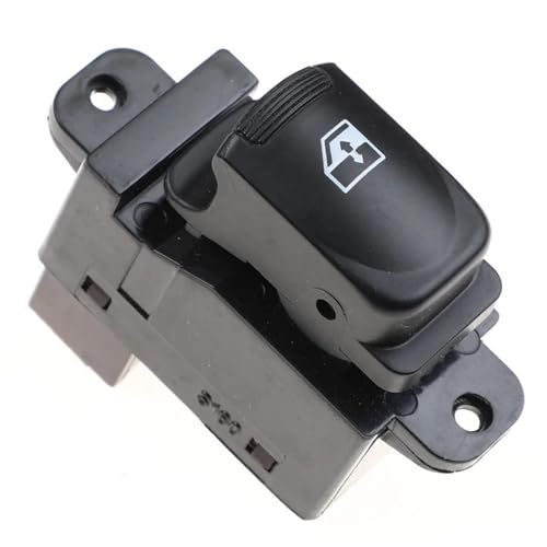 Fensterheberschalter Electric Power Fensterheber Für Hyundai Für Accent 2007-2010 Elektrische Power Master Fenster Schalter Heber Glas Control Taste 93570-1E110 93580-1E000(Single Switch) von NLNPFGHVZY