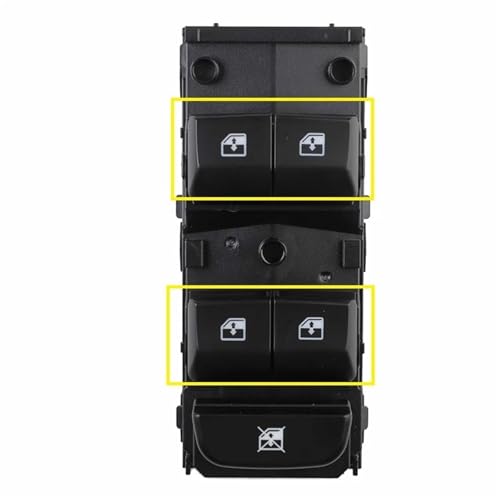 Fensterheberschalter Electric Power Fensterheber Für Kia EED GEHEN XCEED CD 2018-2022 Elektrische Master Power Fenster Control Schalter 93570-J7000 93570-J7100 93570-J7200(4 Auto) von NLNPFGHVZY