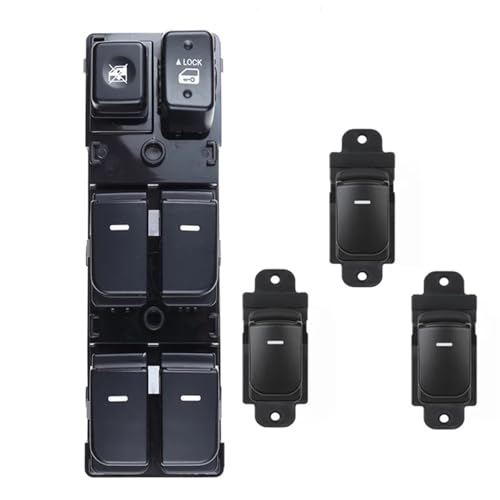 Fensterheberschalter Electric Power Fensterheber Für Kia Für Forte Für Cerato 2010-2012 Auto Auto 93570-1X000 93580-1X000 Elektrische Power Master Fenster Control Schalter Taste(D) von NLNPFGHVZY