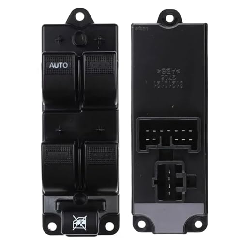 Fensterheberschalter Electric Power Fensterheber Für Mazda 3 6 FML Premacy Power Fenster Master Control Schalter Auto GJ6A-66-350A GJ6A-66-350 GJ6A66350A(Auto on Left) von NLNPFGHVZY