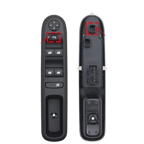 Fensterheberschalter Electric Power Fensterheber Für Peugeot 3008 5008 2009-2016 Vorne Links Auto Master Fenster Schalter 96650621ZD 96650620ZD(Manual Fold) von NLNPFGHVZY