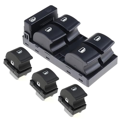 Fensterheberschalter Electric Power Fensterheber Für RS 2006 2007 2008 Auto Master Fensterheber Control Schalter Taste 8E0959851B 8E0959855(Set) von NLNPFGHVZY
