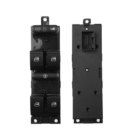 Fensterheberschalter Electric Power Fensterheber Für SEAT LEON 2000 2001 2002 2003 2004 2005 2006 9 Pins Power Elektrische Master Fenster Schalter(B) von NLNPFGHVZY