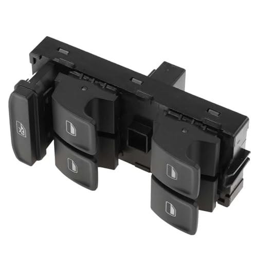 Fensterheberschalter Electric Power Fensterheber Für Skoda Für Octavia 2013-2017 Auto Elektrische Power Master Fenster Schalter Taste 5E0959857 5E0959855(Window Switch) von NLNPFGHVZY