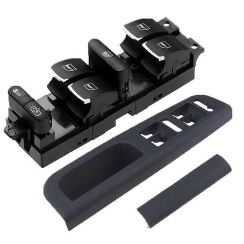 Fensterheberschalter Electric Power Fensterheber Für VW Für Golf Für Jetta Für Passat 1998-2004 Elektrische Master Fenster Schalter Panel Abdeckung(A set) von NLNPFGHVZY