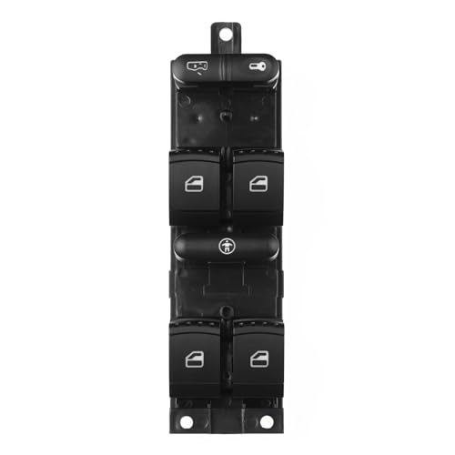 Fensterheberschalter Electric Power Fensterheber Für VW Für Jetta 1999 2000 2001 2002 2003 2004 2005 10 Pins Auto Power Master Fenster Schalter(1J4959857B) von NLNPFGHVZY