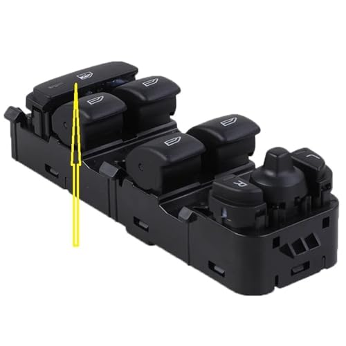 Fensterheberschalter Electric Power Fensterheber Für Volvo Für XC90 Für XC60 Für V90 Für V60 Für S90 Master Power Fenster Control Switch Auto 31433406 31433407(31433406) von NLNPFGHVZY