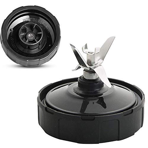 NLSD Ninja Blender teile Ninja Untermesser 6 Lamellen für Nutri Ninja Auto iQ BL480 BL480D BL482 BL456 Mixer (nur weibliche Finnen) (1 Stück) von NLSD