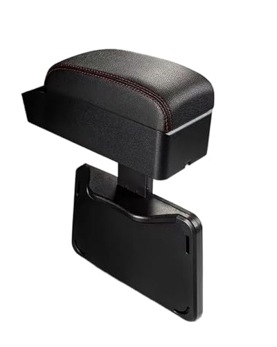 Mittelarmlehne Auto Armlehne Box Ellenbogen Rest Pad Armlehnen Extender Universal Konsole Lagerung Organizer Höhenverstellbar Ellenbogen Unterstützung Car Armrest Portable Handle(Left Hand Driver) von NLTNJI