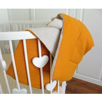 Hanf Baby Decke, Leinen Bettwäsche, & Bio Stoff, Paten Geschenk von NLcozyHome