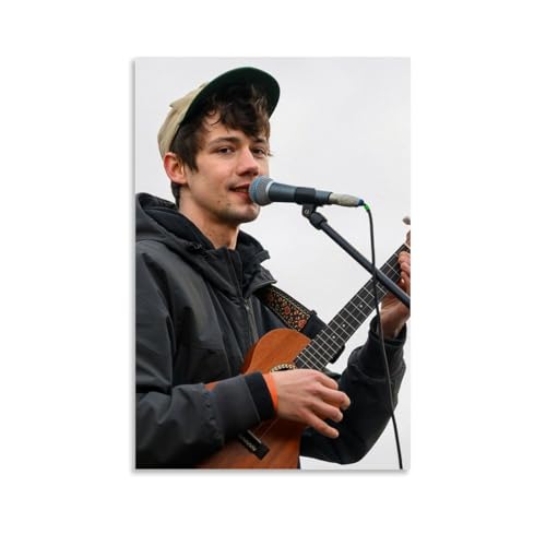 NLiangJi Henning May Musikalbum-Poster, Raumdekoration, bedruckte Leinwand, Poster, 40 x 60 cm, ungerahmter Stil von NLiangJi