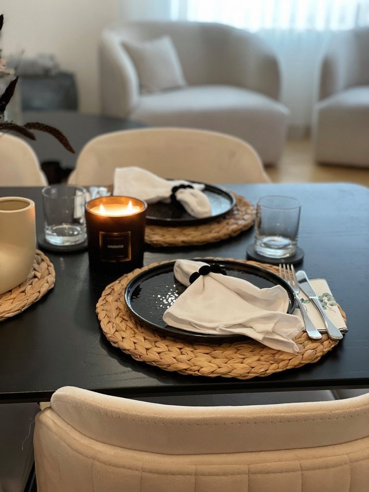 NM Maison Secret Stoffserviette Stoffservietten (Leinenstoff), (2 St) von NM Maison Secret