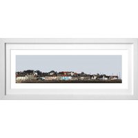 Anstruther Beach Front, Scotland Kunstdruck - Original Kunstwerk Strand Schottland Zeitgenössisch Home Decor Minimal Home von NMArtStudios
