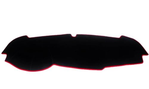 Sonnenschutz Dash Matte Teppich Für Kia Für Sportage 4 Für QL 2016 2017 2018 2019 2020 2021 Auto Dashboard Sonnenschutz Abdeckung Pads Matten Zubehör Rutschfestes Pad Zubehör(A Red Side LHD) von NMBNPKTUCU